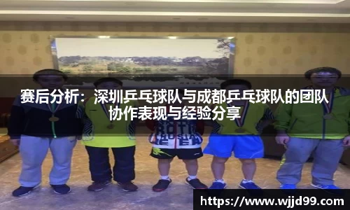 赛后分析：深圳乒乓球队与成都乒乓球队的团队协作表现与经验分享